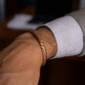 Pulsera magnética de cobre (2 imanes)
