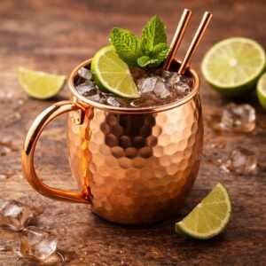Mug Taza En Cobre Moscow Mule 500 ml